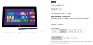 Surface Pro 2 bản 128 GB "cháy hàng"