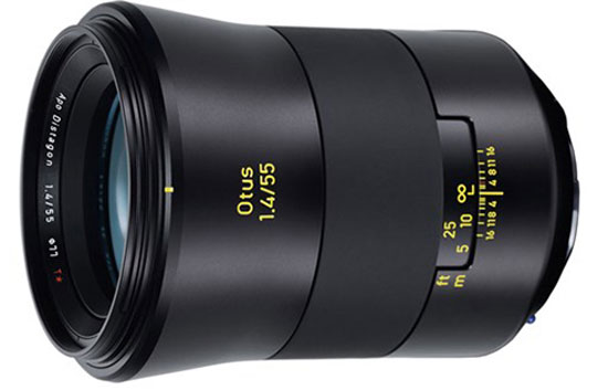Ông kính Otus 1.4/55 ZEISS ra mắt ống kính Otus 1.4/55 giá 3999 USD