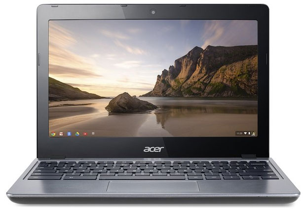 Chromebook C720 trang bị màn hình 11,6 inch Acer ra mắt Chromebook C720 với giá chỉ 249 USD