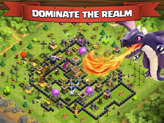 Clash of Clans Game Clash of Clans chính thức xuất hiện trên Android