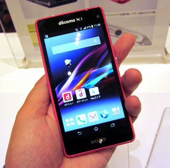 Sony Xperia Z1F màu hồng Sony giới thiệu smartphone Xperia Z1 "mini"
