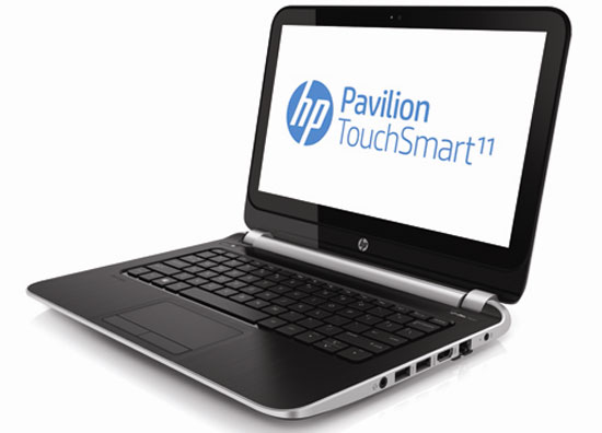 HP TouchSmart 11 thiết kế mỏng nhẹ và thời trang. HP TouchSmart 11 - Laptop màn hình cảm ứng cho sinh viên