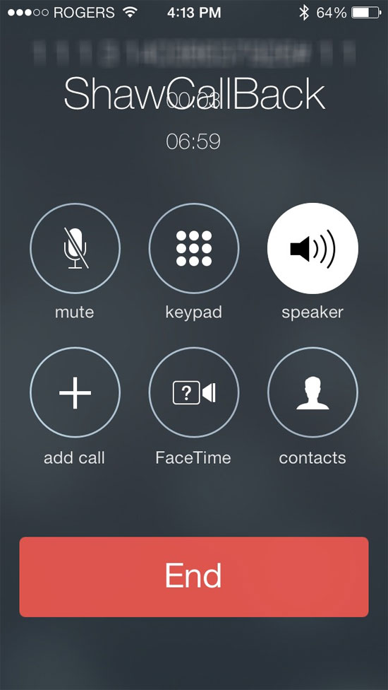 Lại một lỗi hiển thị khác ở ứng dụng gọi điện trên iOS 7. Điểm danh loạt lỗi nhỏ nhưng khó chịu của iOS 7