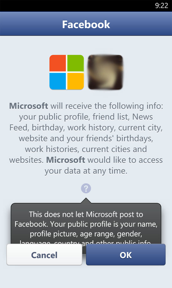 Nút bấm chèn lên cả dòng thông báo ở ứng dụng Facebook. Điểm danh loạt lỗi nhỏ nhưng khó chịu của iOS 7