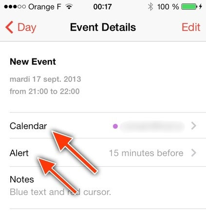 Lỗi hiển thị trương tự ở ứng dụng lịch trong iOS 7. Điểm danh loạt lỗi nhỏ nhưng khó chịu của iOS 7