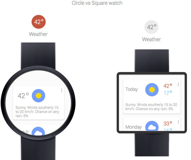 Concept đồng hồ của Google. Google ra mắt đồng hồ thông minh cùng Android mới nhất cuối tháng này