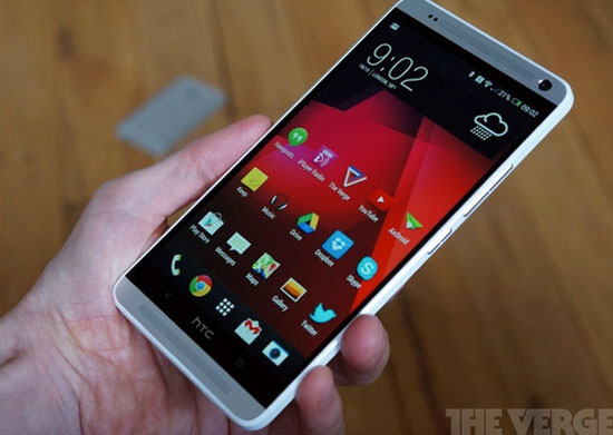 One Max sở hữu màn hình rộng tới 5,9 inch HTC One "phóng to" trình làng với cảm biến vân tay