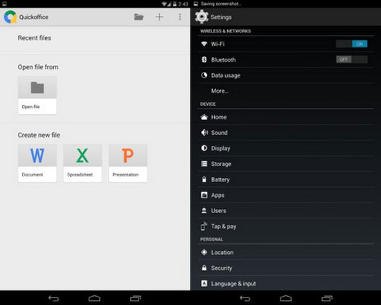 Ảnh thực tế hệ điều hành Android 4.4 KitKat