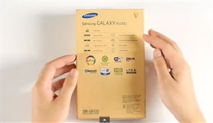 "Mở hộp" smartphone màn hình cong Samsung Galaxy Round