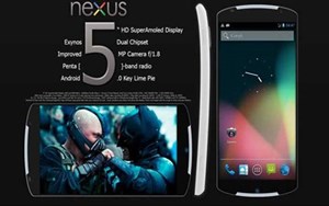 "Bom tấn" smartphone Nexus 5 có giá sốc thế nào?