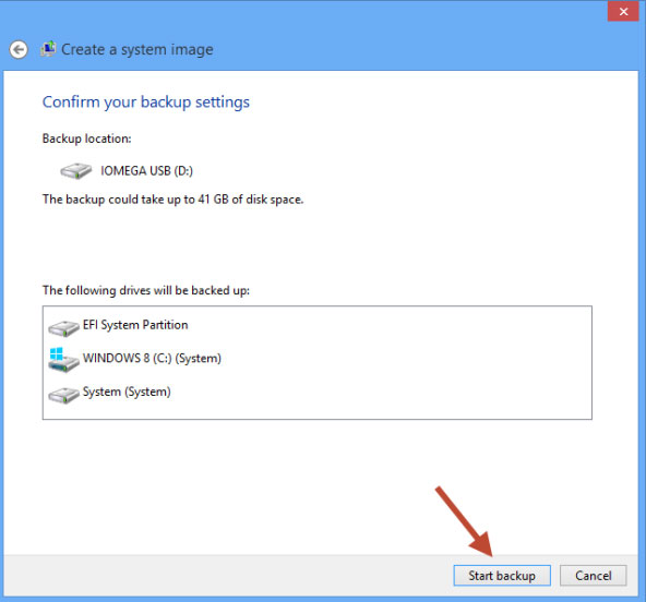 Cách tạo tập tin khôi phục hệ thống trong Windows 8