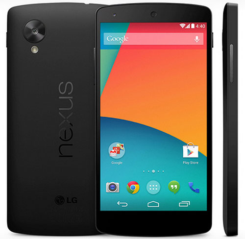 Nexus 5 xuất hiện trên Google Play Store, giá 349 USD cho bản 16GB
