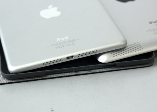 Loa ngoài có thể dạng Stereo thay vì Mono và được chuyển xuống cạnh dưới thay vì ở phần lưng. iPad 5 chưa ra mắt, phụ kiện đã có mặt ở Việt Nam