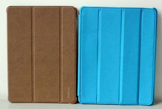 So sánh với một mẫu vỏ iPad 3/4 cùng kiểu iPad 5 chưa ra mắt, phụ kiện đã có mặt ở Việt Nam