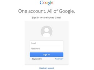 Google thay đổi giao diện mới trang đăng nhập Gmail
