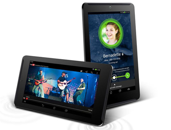 Asus FonePad 7 màn hình 7 inch độ phân giải HD 1.280 x 800 pixel Asus FonePad 7 giá 6,5 triệu đồng ở Việt Nam