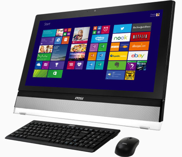 MSI AE270 MSI ra bộ đôi All In One cấu hình cao