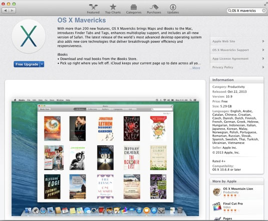 Lỗi thường gặp khi nâng cấp OS X Mavericks