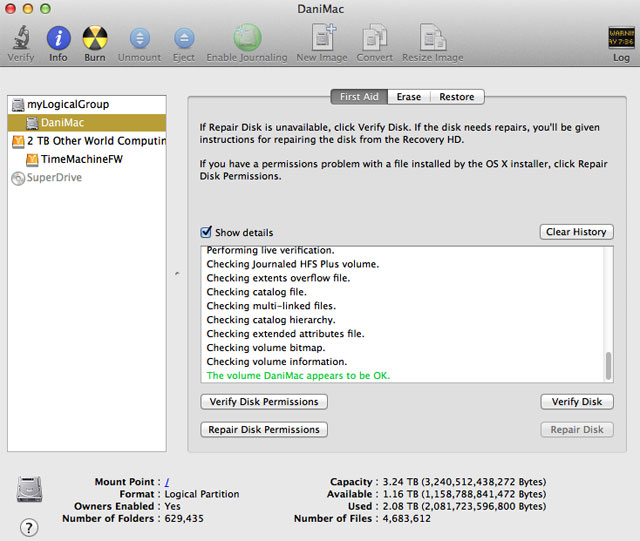 Lỗi thường gặp khi nâng cấp OS X Mavericks