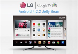 Google TV của LG cập nhật lên Android 4.2.2