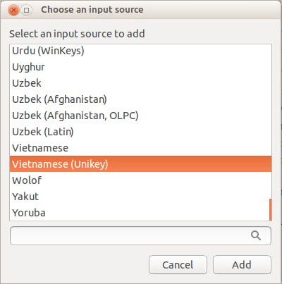 Kích hoạt bộ gõ Tiếng Việt trên Ubuntu 13.10