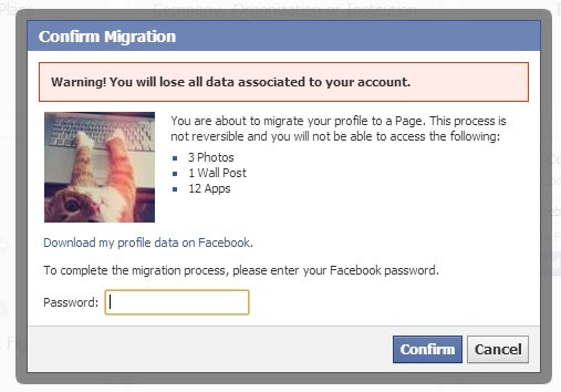 Hướng dẫn chuyển trang Facebook cá nhân thành Facebook Page