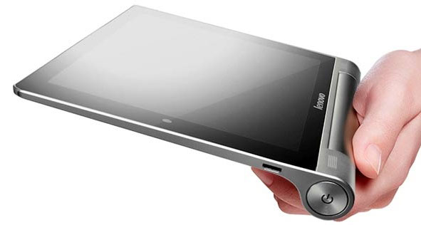 Yoga Tablet với chân đế tích hợp sẵ Bộ đôi Yoga Tablet giá rẻ của Lenovo ra mắt