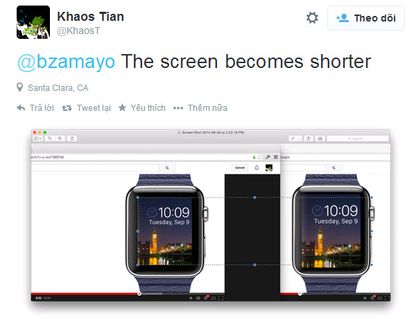 Apple Watch Apple Watch sẽ có màn hình nhỏ hơn dự kiến?