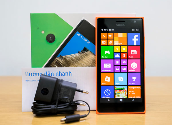 Windows Phone chuyên chụp tự sướng của Nokia bắt đầu bán