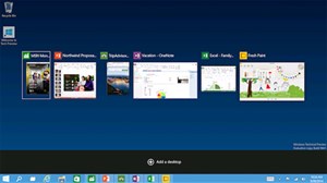 Một số phím tắt cần nhớ trên Windows 10 Technical Preview