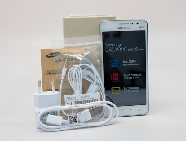 Mở hộp Samsung Grand Prime tại Việt Nam