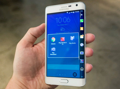 Galaxy Note Edge "cập bến" thị trường Nhật Bản