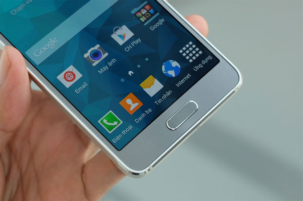 Samsung Galaxy Alpha nổi bật với kiểu dáng máy đẹp Mở hộp Samsung Galaxy Alpha chính hãng giá 14 triệu đồng