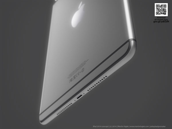 Phía trên và dưới ở mặt sau máy cũng cũng có các đường viền lớn, tương tự iPhone thế hệ tám