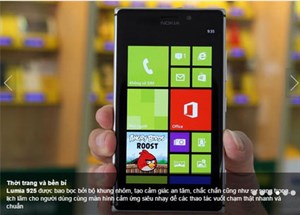 Lumia 925 tiếp đà giảm giá mạnh 500.000 đồng