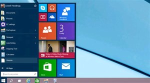 Cá nhân hóa Start Menu của Windows 10