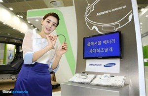 Samsung ra mắt pin dẻo, có thể uốn cong thành vòng tròn