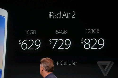 iPad Air 2 mỏng nhất thế giới chính thức trình làng