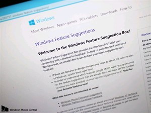 Microsoft ra mắt trang trợ giúp Windows UserVoice cho Windows 10