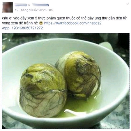 Hình ảnh có link chứa mã độc Cảnh báo mã độc cướp tài khoản Facebook phát tán rộng rãi tại Việt Nam