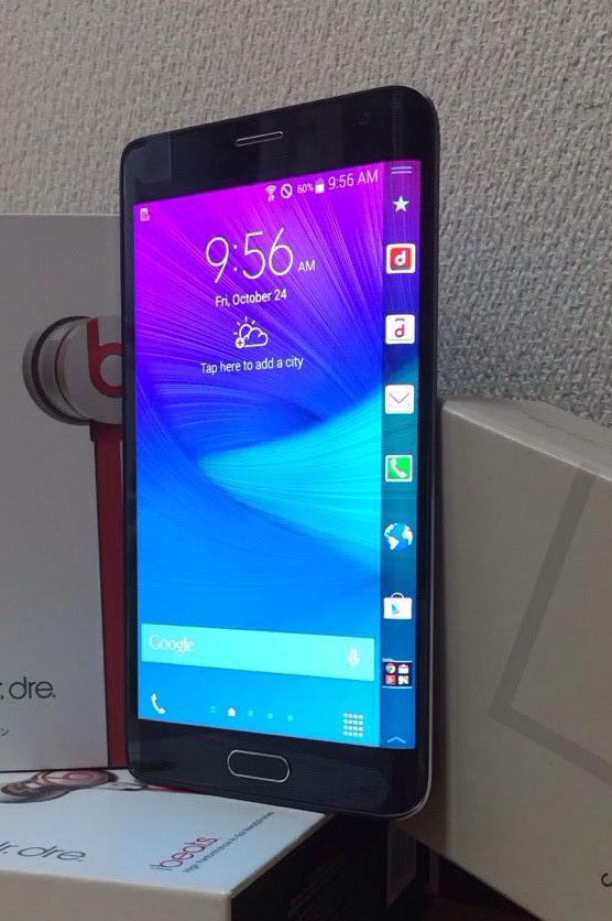 Smartphone màn hình cong ở viền, Galaxy Note Edge, về Việt Nam Smartphone màn hình cong ở viền, Galaxy Note Edge, về Việt Nam