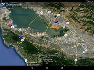 Google Earth trên Android nâng cấp hiển thị hình ảnh 3D
