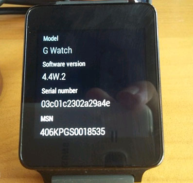 LG G Watch LG G Watch chính thức nhận bản cập nhật lớn 2.0
