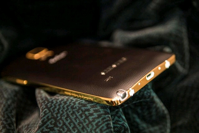 Galaxy Note 4 mạ vàng 24K tại Việt Nam