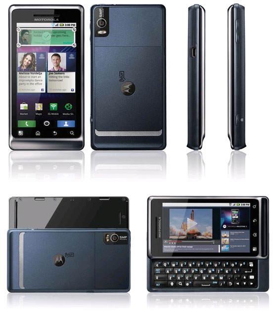 Motorola Droid / Milestone (Android 2.0 Éclair) 12 thiết bị đình đám gắn với các phiên bản Android