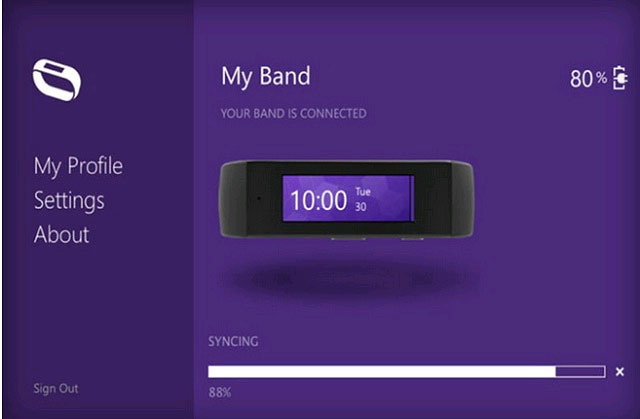 Microsoft Band Vòng tay Microsoft Band lộ diện trước giờ ra mắt