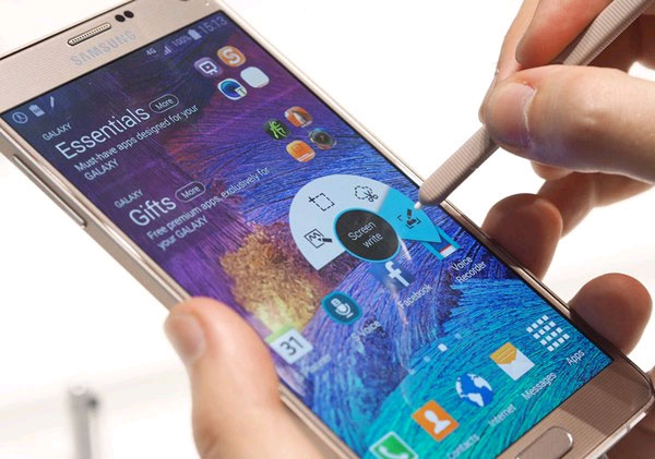 Chụp ảnh màn hình trên Galaxy Note 4 3 cách chụp ảnh màn hình trên Samsung Galaxy Note 4