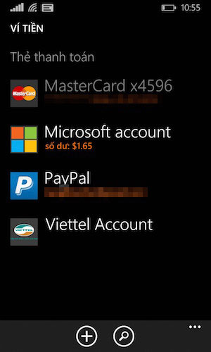 Cách thanh toán ứng dụng trên Windows Phone bằng tài khoản SIM điện thoại