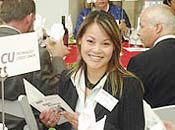Kim Vũ tại lễ trao giải của tạp chí Silicon Valley - San Jose Business Journal năm 2006