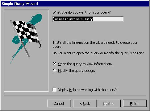 MS Access 2003 - Bài 22: Sử dụng Query Wizards